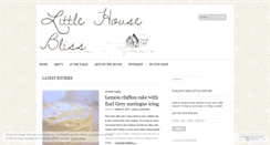 Desktop Screenshot of littlehousebliss.com